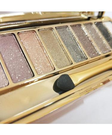 Buy Pigmented Diamond Eyeshadow Palette - 9 Colors Shining Eye Makeup for International Shipping - Buy Online on GoSupps.com