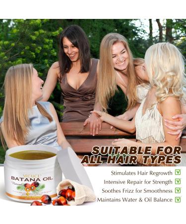 Organic Batana Oil for Hair Growth | 100% Pure Natural & Unrefined - Prevent Hair Loss & Boost Thickness - Buy Online on GoSupps.com