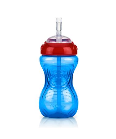 Nuby No Spill FlexStraw Cups 12+Months - 3 Pack | 10 oz (300 ml) | Leak-Proof Toddler Drinkware - Buy Online on GoSupps.com