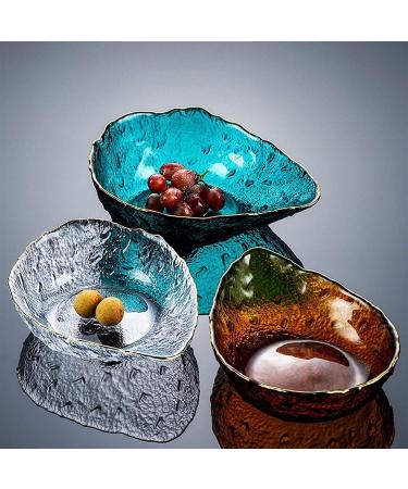 Fruit Basket Fruit Bowl Fruit Bowl Creative Water Drop Fruit Bowl Glass Fruit Plate Home Living Room Desktop Decoration Snack Plate Salad Bowl Hand Painted Gold Fruit Organizer Kitchen Organizers And - Buy Online on GoSupps.com