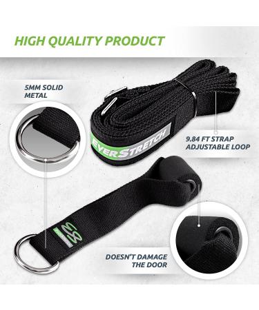 EverStretch Leg Stretcher LITE - Over The Door Flexibility Trainer for Ballet, Dance, Martial Arts | Portable Stretching Equipment for Cheerleading & Gymnastics - Buy Online on GoSupps.com