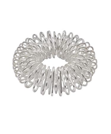 Chi -Enterprise - Premium massage ring for the finger |Anti -stress ring |Acupressure Ring - Anxiety Ring |Contents: 1x anti -stress ring (silver/small) 1 ring (small) silver - Buy Online on GoSupps.com