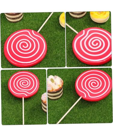 Alipis 6 Pcs Christmas Sto The Gift Models Kids Toys Christmas Lollipop Ornament Peg with Hook Children Playthings Decorative Lollipop Photo Prop Wedding Photo Props Candy Fake Food Nail - Buy Online on GoSupps.com