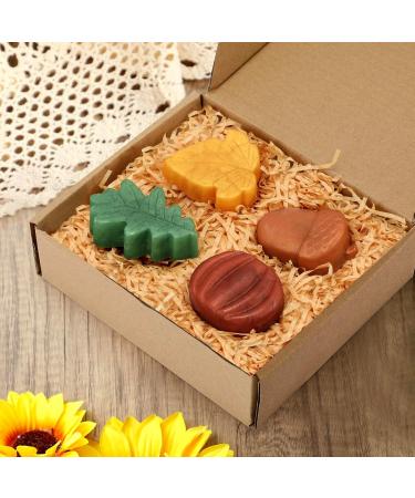 Fall Bar Soap Gift Set | Handmade Mini Decorative Scented Soaps | Natural Ingredients & Essential Oils | Pumpkin Spice & Cinnamon Scents | Perfect Autumn Pampering Present - Buy Online on GoSupps.com