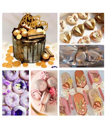 Buy Wwtop Rose Gold Edible Glitter 5G | Perfect for Drinks Chocolate Cupcakes & Valentine's Day Treats - International Shipping Available - Buy Online on GoSupps.com