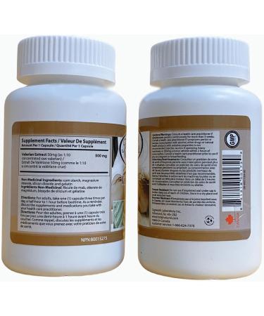Valerian Root 500mg 60c 12 bottles by Total Natural Sleep Control Insomnia Relief Non-Habit Forming Melatonin for Adults - Buy Online on GoSupps.com