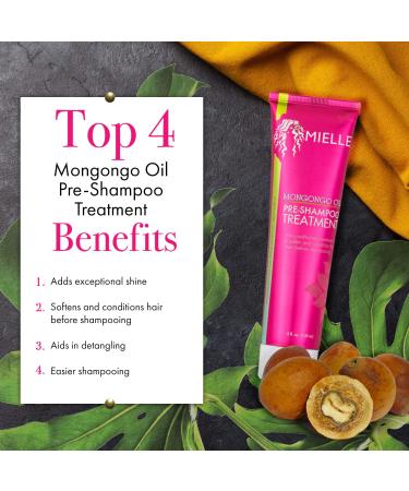 Mielle Organics Mongongo Oil Pre-Shampoo Treatment - 5 oz - Buy Online on GoSupps.com