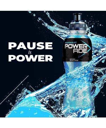  CAIYA 6 x Powerade Mountain Blast Sports Energy Drinks with Forest Berry Flavour and Low Calorie 500ml 6 Bottles  - Buy Online on GoSupps.com