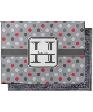 Buy YouCustomizeIt Personalized Red & Gray Polka Dots Microfiber Screen Cleaner | Customizable Gifts for International Shipping - Buy Online on GoSupps.com