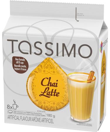 Tassimo Chai Tea Latte Single Serve T-Discs 180g (Pack of 5) & Nabob French Vanilla Coffee Single Serve T-Discs 108g Chai Tea Latte + Coffee French Vanilla - Buy Online on GoSupps.com
