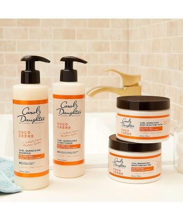 Carol's Daughter Coco Crأ¨me Curl Quenching Shampoo 12 fl oz | Hydrating Hair Care for Curly Hair - Buy Online on GoSupps.com