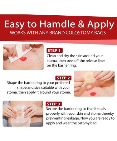 Adapt Barrier Rings 2 48mm Box of 10 by MED Supplies - Ostomy Medical Supplies - Buy Online on GoSupps.com