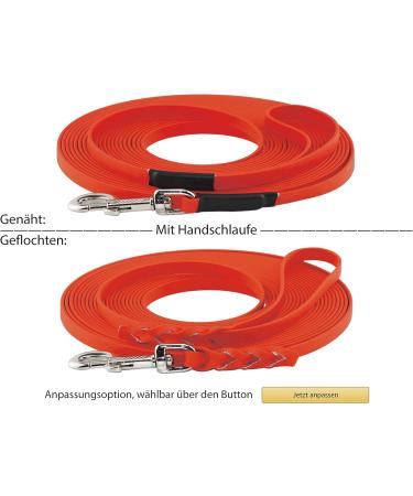 LENNIE 13mm Biothane Dog Leash - Durable & Water-Repellent (15-25kg) | 3m 5m 10m 20m Options - Buy Online on GoSupps.com