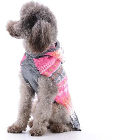 Buy Hrttsy Christmas Dog Sweater | Winter Warm Pullover for Small & Medium Dogs | Cozy Pet Hoodie Costume - Buy Online on GoSupps.com