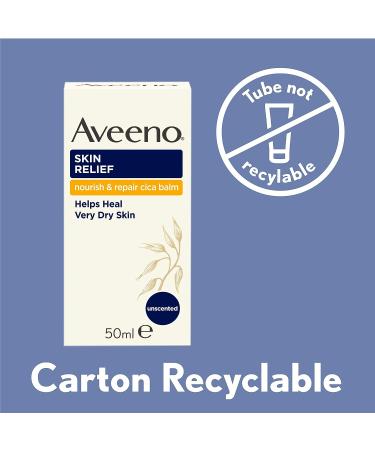 Aveeno UK Skin Relief Nourish & Repair CICA Balm 50ml - Soothing Skincare Solution - Buy Online on GoSupps.com
