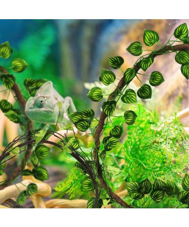 Shop Art Plant Hanging Terrarium Accessories | Quozio Artificial Plants for Reptiles - Ideal for Lizards Snakes & Iguanas - Buy Online on GoSupps.com