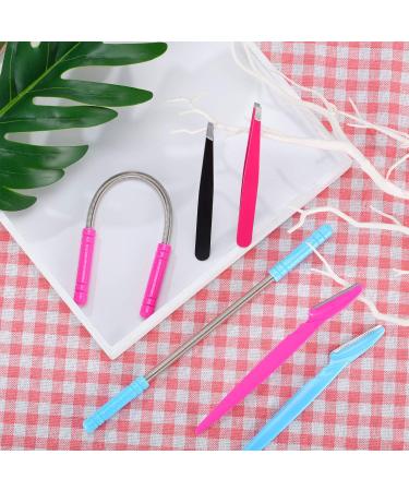 14-Piece Facial Hair Removal Set - Includes Epilator, Springs, Razors, and Tweezers for Women - Face Threading Tool - Buy Online on GoSupps.com