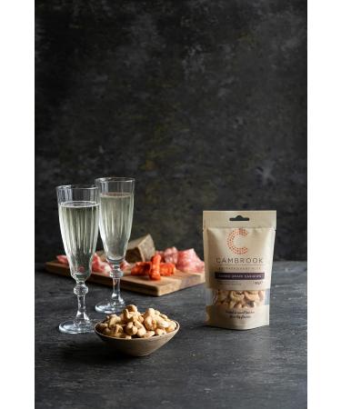 Cambrook Baked Umami Cashews 80g Bag - Gluten-Free Vegan Nuts - Premium Quality Snack from Cambrook - Buy Online on GoSupps.com