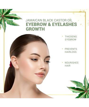 Buy Jamaican Black Castor Oil - Cold-Pressed Organic 100ml for Hair Growth | Best International Shipping - Buy Online on GoSupps.com