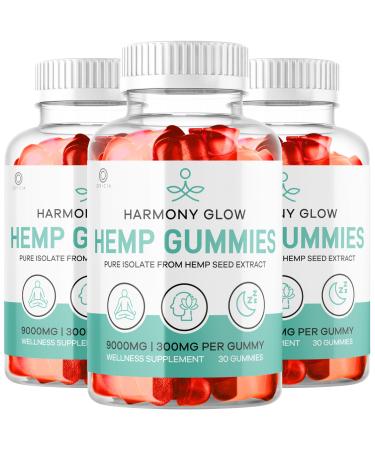 (3 Pack) Harmony Glow Gummies Official Harmony Glow Gummies Formula Reviews Harmonyglow Gummi ES 90 Gummies for 3 Months