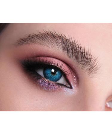 Buy Madrid Blue Colored Contact Lenses - Monthly Soft Hydrogel - 0.0 Dpt - 2 Pieces + Lens Case - Buy Online on GoSupps.com