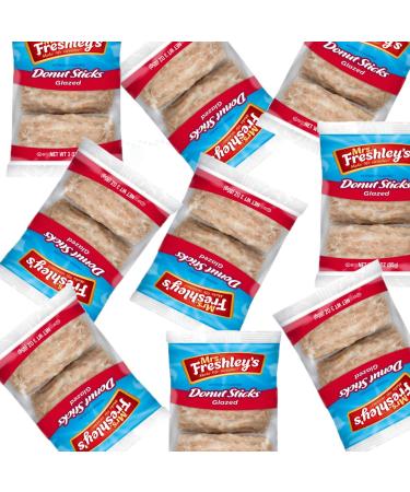 Mrs. Freshley's Donut Sticks: 36 Sticks Total (12 Packs of 3) - Pack of 2 - Buy Online on GoSupps.com
