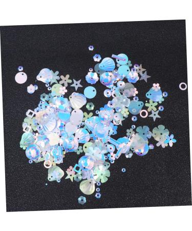 NUOBESTY 4 Packs Sequin Flowers Sequin Shapes Diy Pearls Spacer Beads Sequins Accessories Macaron - Buy Online on GoSupps.com