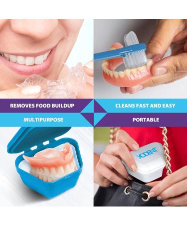 XODENT Denture Cleaning Kit - Complete Denture Bath Kit for Sparkling Clean Dentures - Buy Online on GoSupps.com