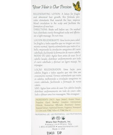 Kismera Hair Growth Lotion 4oz - Promotes Healthy Hair Growth - Buy Online on GoSupps.com