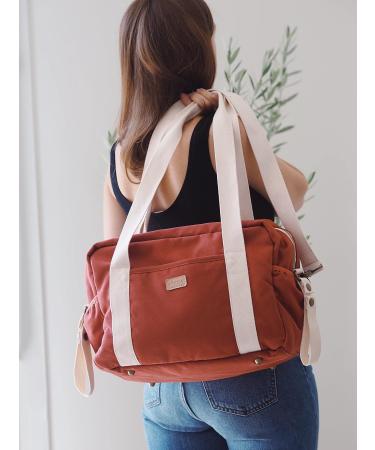 B aba Diaper Bag for Babies | 10 Pockets Isotherm Water-Repellent Zip Trolley Case Stylish & Functional - Shop Now! - Buy Online on GoSupps.com