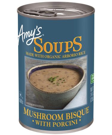 Amy's Soups, Mushroom Bisque Porcini, 14 oz