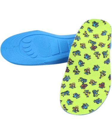 Kids Orthotic Insoles Kids Flat Feet Inserts for Moderate Arch Support  Comfort and Soft Cushion (17.9 cm / Toddler 8.5-11) - Buy Online on GoSupps.com