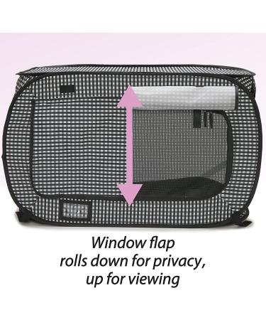 Necoichi Portable Stress-Free Cage Carrier and Litter Box - Indoor/Outdoor Travel - No.1 Seller in Japan - Black - Buy Online on GoSupps.com