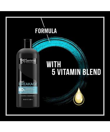 TRESemme Anti Breakage Shampoo & Conditioner Set - 28 Fl Oz, Promotes Healthy Hair Growth, Reduces Dry Hair Breakage Up to 80% - With Vitamin E, B12, and Gelatin - Buy Online on GoSupps.com