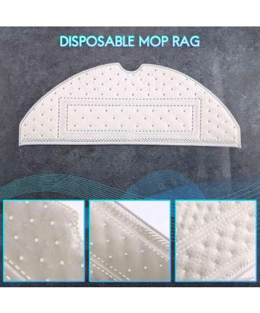 yuoseg 60Pcs for Sweeping Robot Accessories T7S / T7S Plus / S7 Disposable Rag Vibrating Mop - Buy Online on GoSupps.com
