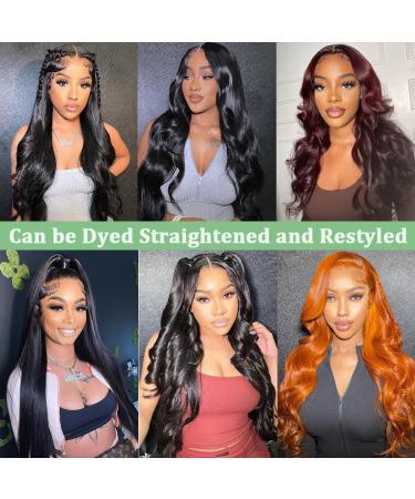 8A Grade Brazilian Body Wave Hair Bundles 100% Unprocessed Virgin Human Hair Extensions (14 16 18 Inch) - Nature Black Color - International Shipping Available - Buy Online on GoSupps.com
