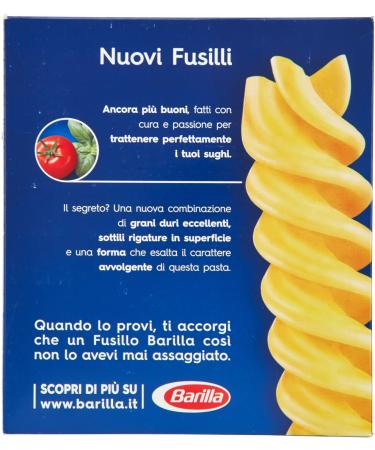  Barilla Barilla - Fusilli N.98 - Pasta - 1 kg - Buy Online on GoSupps.com
