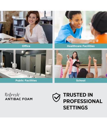 REFRESH ANTIBAC FOAM HAND WASH TOUCH FREE 1.2 LITER - Buy Online on GoSupps.com