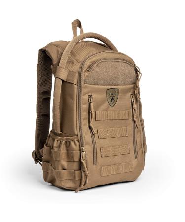 TBG - Daypack Mini - Tactical Diaper Bag Backpack - Small - for Women & Kids (Coyote Brown)