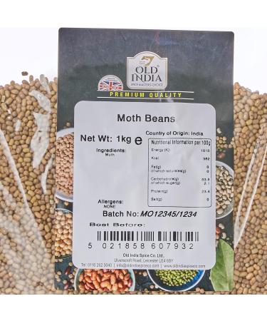 Old India Moth Beans 1kg - Premium Quality Pulses for Healthy Cooking - Buy Online on GoSupps.com