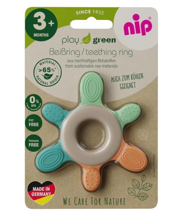 Nip Baby Bei ring | BPA-Free Cooling Teether Toy | Multi-Colored Durable Eco-Friendly | Promotes Play & Touch | For Babies 3 Months & Up - Buy Online on GoSupps.com