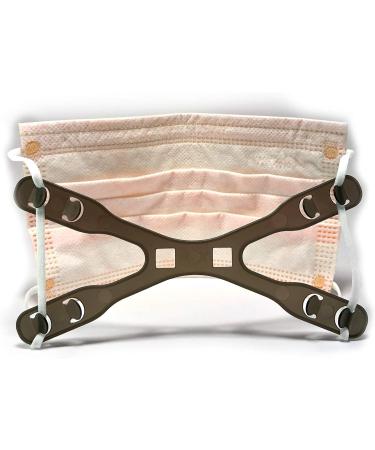Adjustable Ear Saver Hooks for Masks - 2 Pack Mask Band Extensions in Dark Gray - Buy Online on GoSupps.com
