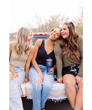 Simple Modern Officially Licensed Tumbler Insulated Travel Mug Cup with Flip Lid and Straw Detroit Red Wings - Buy Online on GoSupps.com