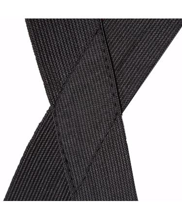 FITTOO Adjustable Lumbar Support Belt for Back Pain Relief & Injury Recovery - Large Size with Suspenders & Straps for Heavy Lifting - Black (1 Pack) - Buy Online on GoSupps.com