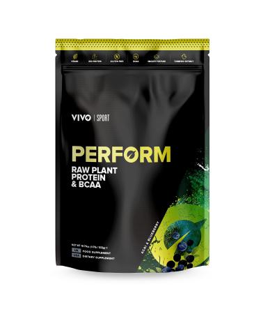 Vivo Life Perform Vegan Protein Powder, Acai & Blueberry Flavor (18.7 oz) 0.88 Ounce (Pack of 1)