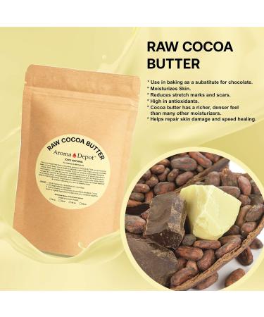 Aroma Depot Shea Mango & Cocoa Butter 8oz Bundle Pack - 100% Raw-Pure Unrefined | For all Skin Types | Ideal for DIY Body Butters, Soaps, Lotions, and Lip Balm | Amazing Moisturizers - Buy Online on GoSupps.com