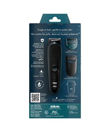 Gillette Intimate Ball Trimmer for Men - Waterproof Manscape Body Groomer - Buy Online on GoSupps.com