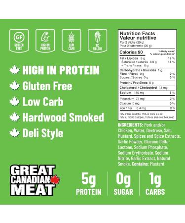 Mixed Flavour Mild & Hot Mini Pepperoni Sticks Bulk Box Pepperettes Bundle 10 x 225g Bags by Great Canadian Meat Meat Snacks Bulk Pepperoni Sticks Box For Carnivores. Perfect For Snacking Gluten Free High In Protein - Buy Online on GoSupps.com