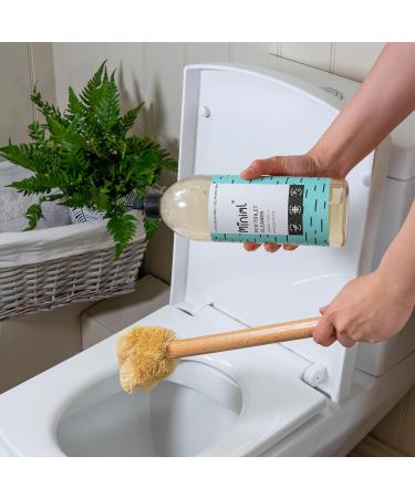 Miniml Eco Toilet Cleaner Spearmint & Peppermint 1L | Natural Limescale Remover & Antibacterial Bleach - Vegan & Cruelty Free - Buy Online on GoSupps.com